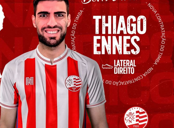 Náutico contrata lateral-direito Thiago Ennes