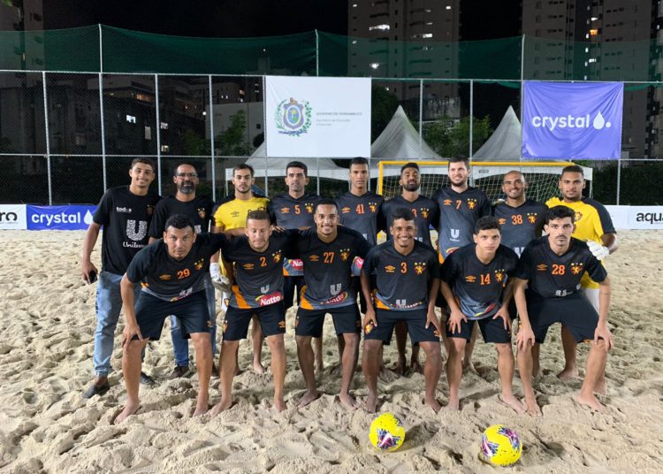 Vice da Champions League, Filipe Silva e Rafael Padilha defendem Sport no Pernambucano de Beach Soccer