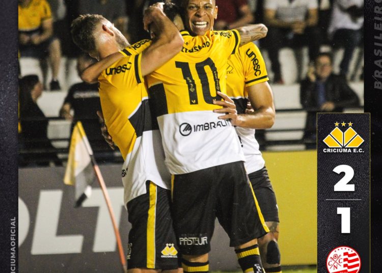 Náutico perde do Criciúma e rebaixamento para Série C fica quase irreversível