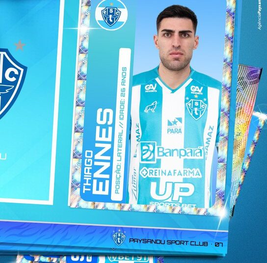 Thiago Ennes acerta com o Paysandu após deixar o Náutico