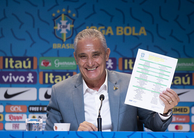 Seleção Brasileira: veja os convocados de Tite para a Copa do Mundo do Catar