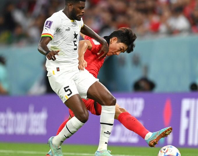 Em jogo emocionante, Gana vence a Coréia do Sul na 2° rodada da Copa do Mundo 2022
