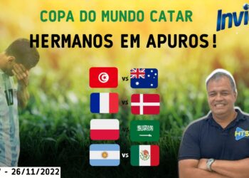 Argentina em apuros e Brasil sem Neymar!