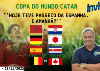 Júnior Medrado traz análise sobre a 1° rodada dos grupos E e F da Copa do Mundo 2022