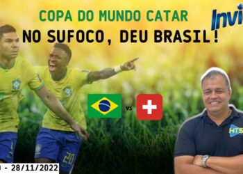 1×0. No sufoco, deu Brasil!
