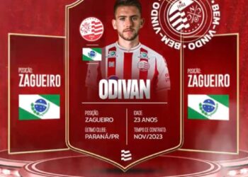 Náutico anuncia contratação do zagueiro Odivan Koerich