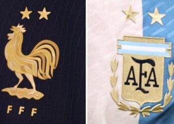 Quem bordará a terceira estrela na camisa, França ou Argentina? 