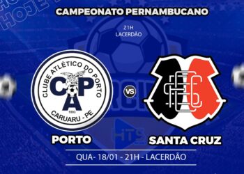 Porto x Santa Cruz: veja escalações, onde assistir e outros detalhes do jogo pelo Campeonato Pernambucano