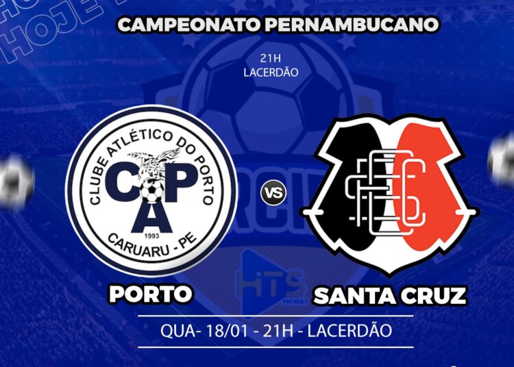 Porto x Santa Cruz: veja escalações, onde assistir e outros detalhes do jogo pelo Campeonato Pernambucano