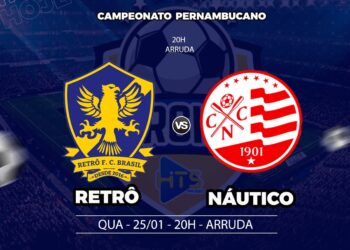 Retrô x Náutico: veja escalações, onde assistir e outros detalhes do jogo pelo Campeonato Pernambucano