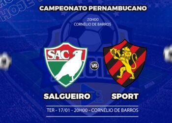 Salgueiro x Sport: veja escalações, onde assistir e outros detalhes do jogo pelo Campeonato Pernambucano
