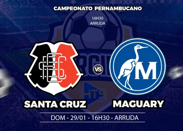 Santa Cruz x Maguary: veja escalações, onde assistir e outros detalhes do jogo pelo Campeonato Pernambucano