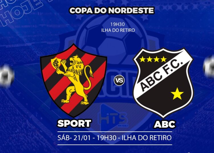Sport x ABC: veja escalações, onde assistir e outros detalhes do jogo pela Copa do Nordeste