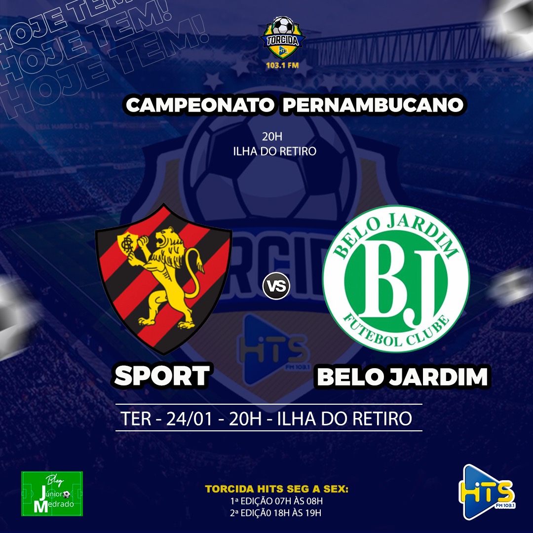 Sport Recife x Belo Jardim ao vivo e online: onde assistir, que horas é,  escalação e mais do Campeonato Pernambucano