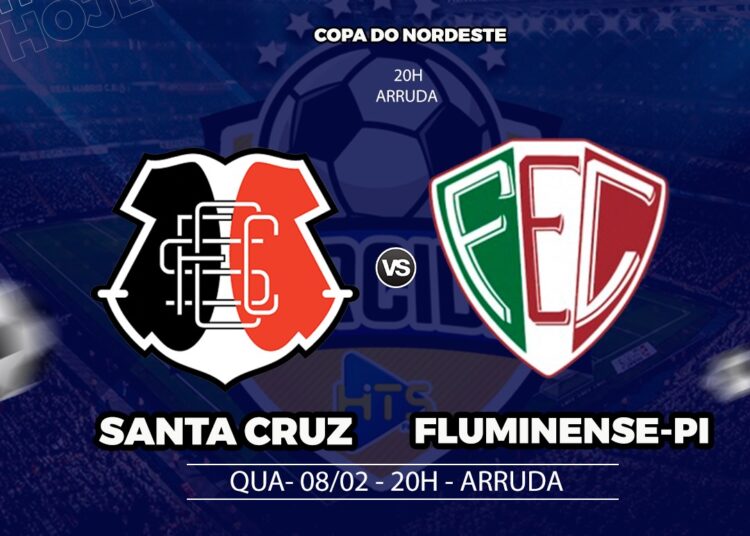 Santa Cruz x Fluminense-PI: veja escalações, onde assistir e outros detalhes do jogo pela Copa do Nordeste