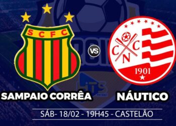 Sábado de Carnaval com Náutico em campo contra o Sampaio Corrêa