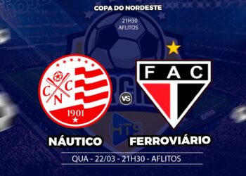Náutico x Ferroviário: veja escalações, onde assistir e outros detalhes do jogo pela Copa do Nordeste