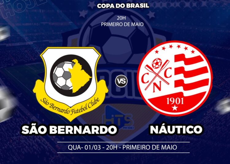 São Bernardo x Náutico: veja escalações, onde assistir e outros detalhes do jogo pela Copa do Brasil
