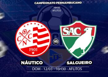 Náutico x Salgueiro: veja escalações, onde assistir e mais detalhes do jogo pelo Pernambucano