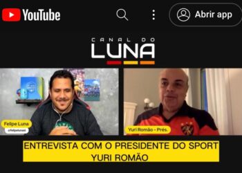 “Não desisti de Luciano Juba”, diz presidente do Sport Yuri Romão