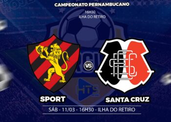 Sport x Santa Cruz: veja escalações, onde assistir e mais detalhes do Clássico das Multidões