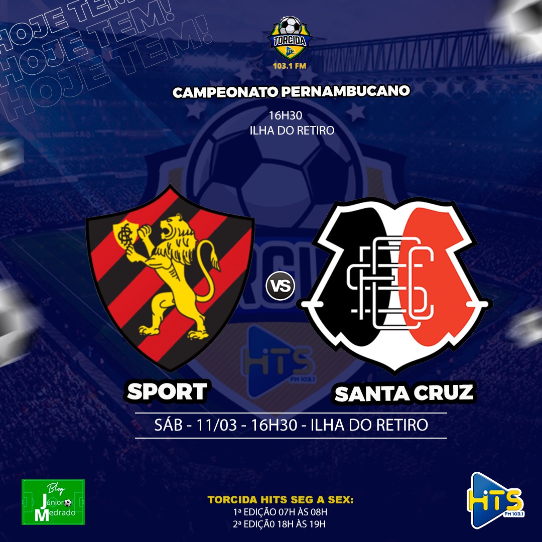 Sport x Santa Cruz: o que está em jogo no Clássico das Multidões