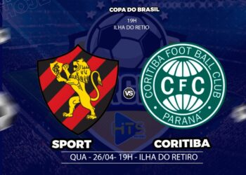 Sport x Coritiba: veja escalações, onde assistir e outros detalhes do jogo pela Copa do Brasil