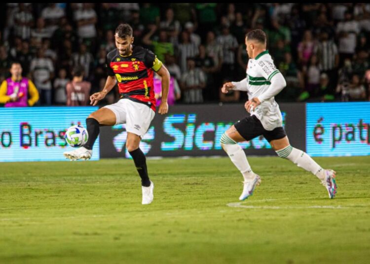 Em jogo animado, Sport fica no 3×3 com Coritiba pela Copa do Brasil