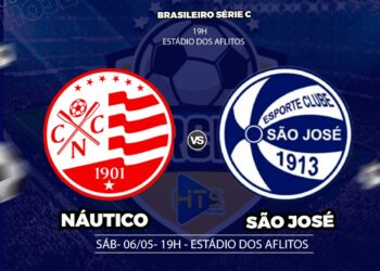 Náutico x São José: veja escalações, onde assistir e mais detalhes do jogo pela Série C