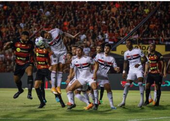 Sport perde do São Paulo por 2×0 na Ilha do Retiro pela Copa do Brasil