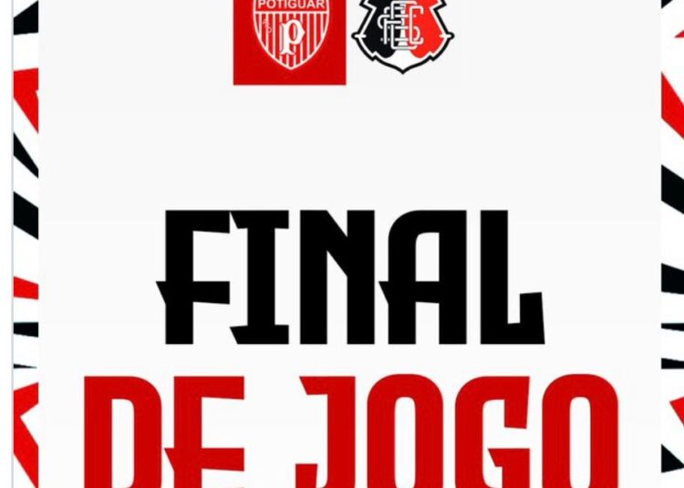 Santa Cruz leva gol aos 50 e perde de virada para o Potiguar