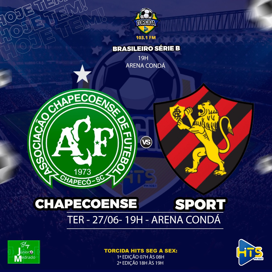 Chapecoense X Sport: Veja Escalações, Arbitragem, Onde Assistir E ...