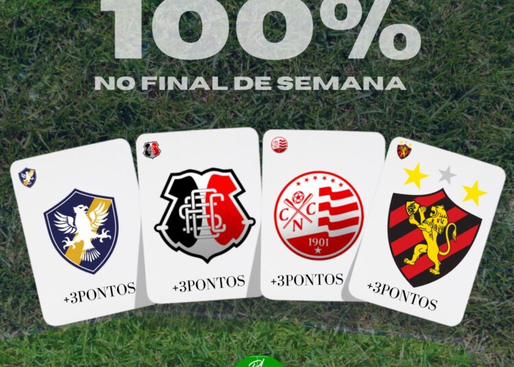 Fim de semana de vitórias para os clubes pernambucanos no Campeonato Brasileiro