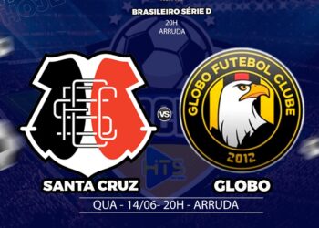 Santa Cruz x Globo: veja escalações, arbitragem, onde assistir e outros detalhes do jogo pela Série D