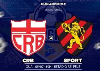 CRB x Sport: veja escalações, arbitragem, onde assistir e outros detalhes do jogo pela Série B