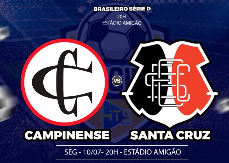 Campinense x Santa Cruz: veja escalações, arbitragem, onde assistir e outros detalhes do jogo pela Série D