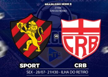 Sport x CRB: veja escalações, arbitragem, onde assistir e outros detalhes do jogo pela Série B