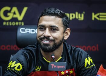 “Quero fazer história, deixar minha marca”, diz Felipe em apresentação no Sport