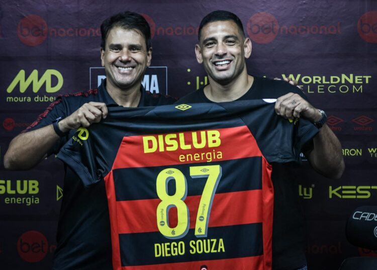 Apresentado, Diego Souza afirma que o Sport será o último clube da carreira