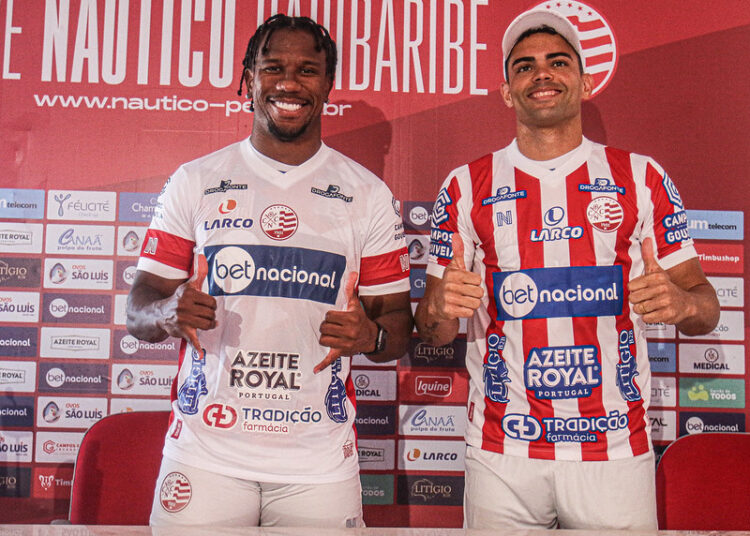 Ribamar e Richardson são apresentados oficialmente pelo Náutico