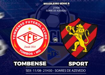 Tombense x Sport: veja escalações, arbitragem, onde assistir e outros detalhes do jogo pela Série B