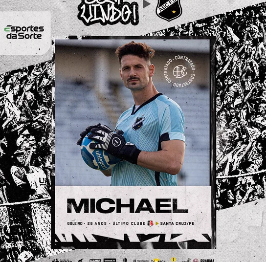 Michael é anunciado pelo ABC após sair do Santa Cruz