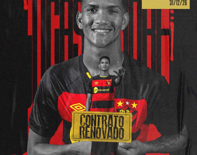 Sport oficializa renovação com Lucas André até o final de 2026