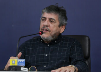 Presidente do Santa Cruz participa de encontro com representante de investidores da SAF