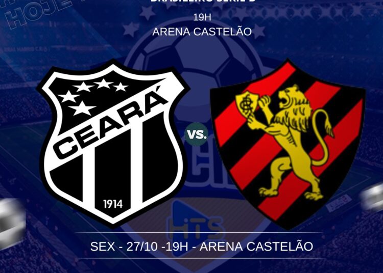 Ceará x Sport: veja escalações, arbitragem, onde assistir e outros detalhes do jogo pela Série B
