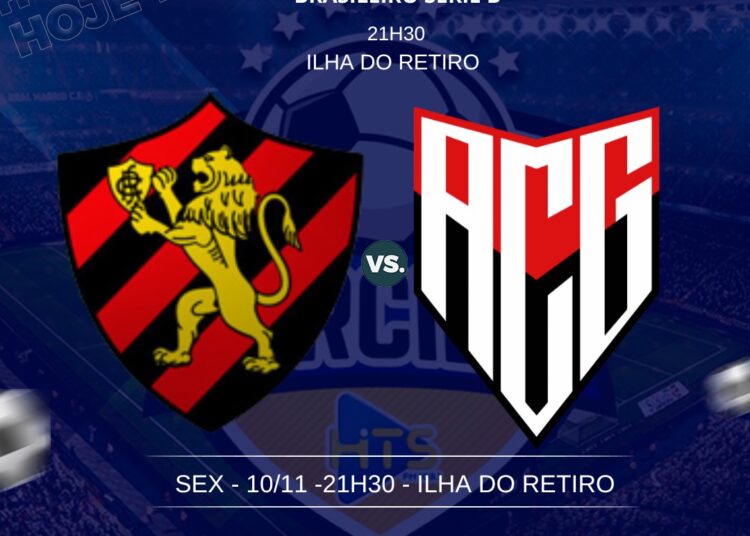 Sport x Atlético-GO: veja escalações, arbitragem, onde assistir e outros detalhes do jogo pela Série B