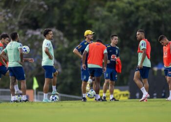 Seleção Brasileira: Diniz esboça time com duas mudanças visando o jogo contra a Argentina