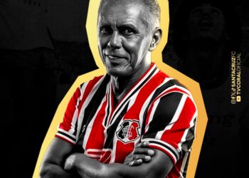 Morre Alfredo Santos, ídolo do Santa Cruz e ex- Náutico, aos 68 anos