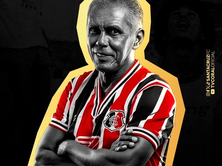Morre Alfredo Santos, ídolo do Santa Cruz e ex- Náutico, aos 68 anos