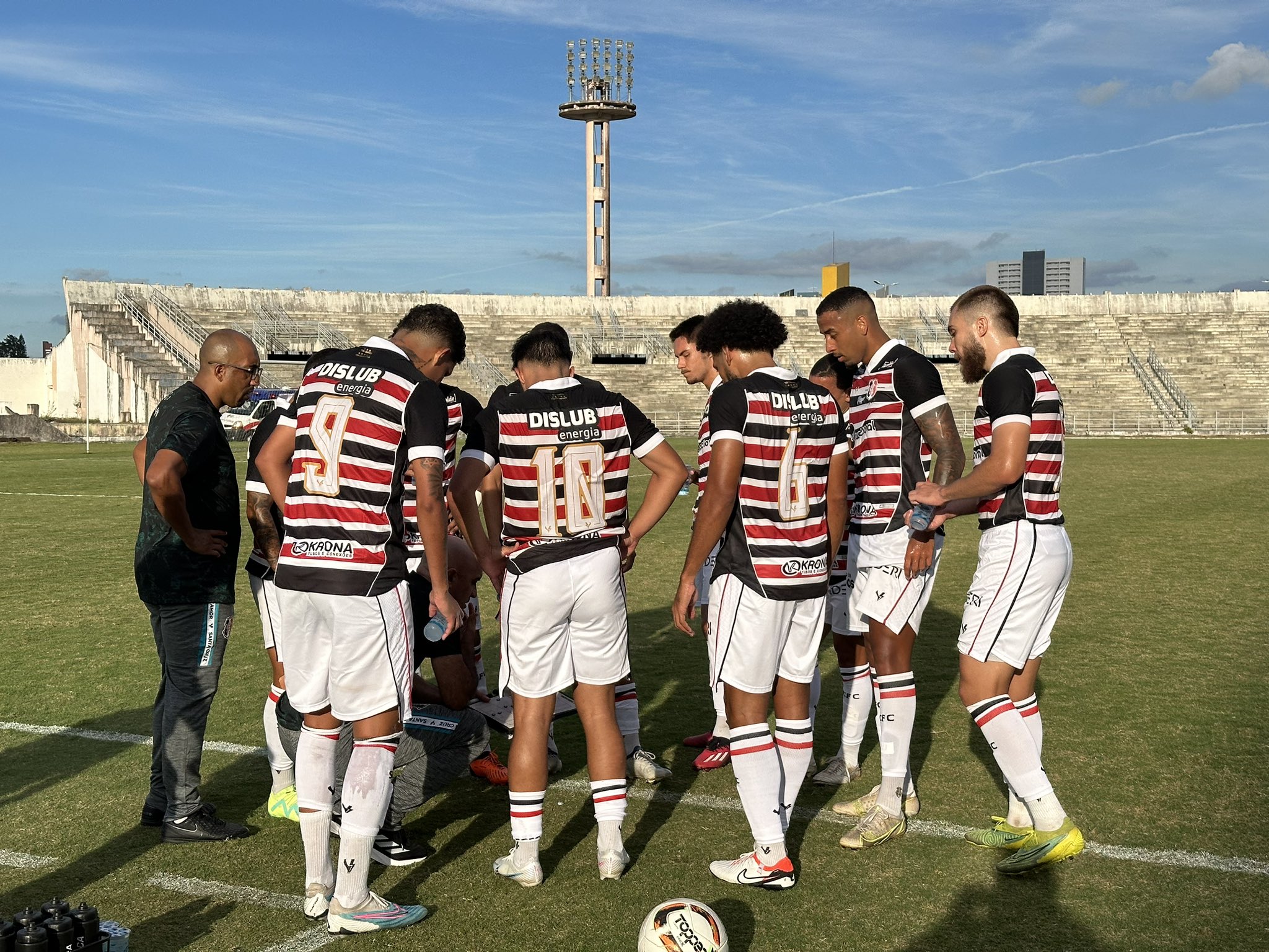 Santa Cruz anuncia mudan a de advers rio em jogo treino do pr ximo